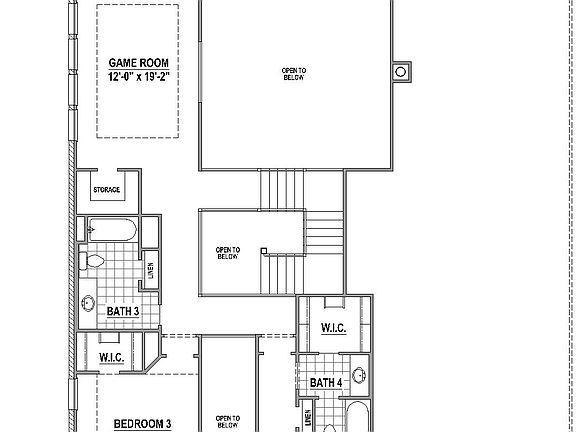 Plan 1639 2nd Floor