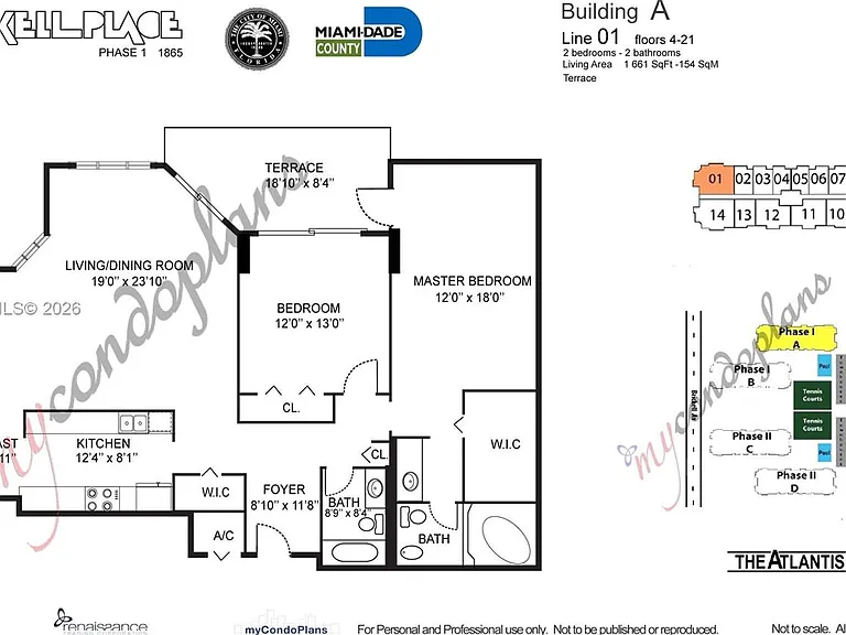 1865 Brickell Ave #A1501 — Photo 44