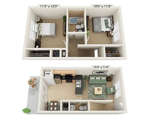 Floor plan Plan B1.5A