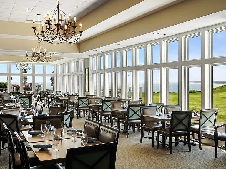 White Cliffs Country Club clubhouse formal dining room