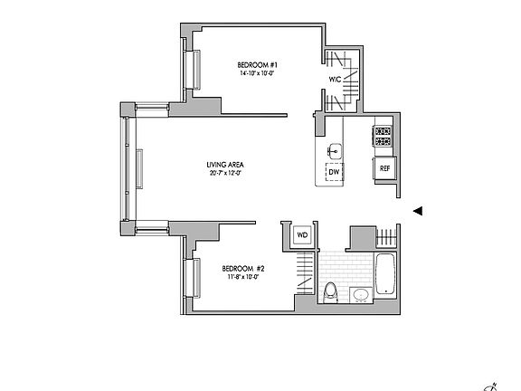 2nd image of 52-03 Center Blvd #517