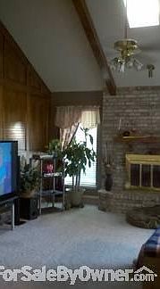 Raised Fireplace