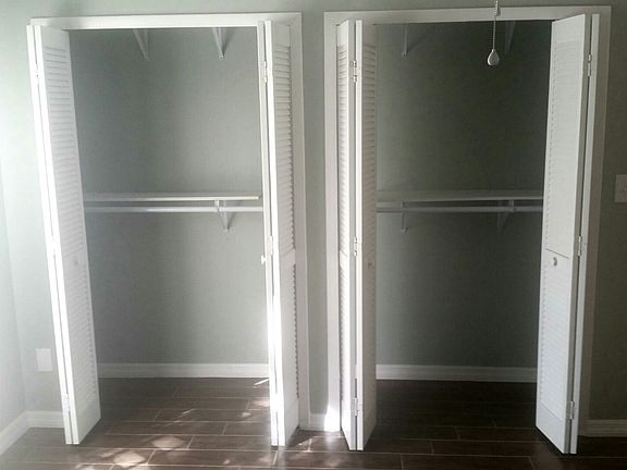 Master Suite Double Closets