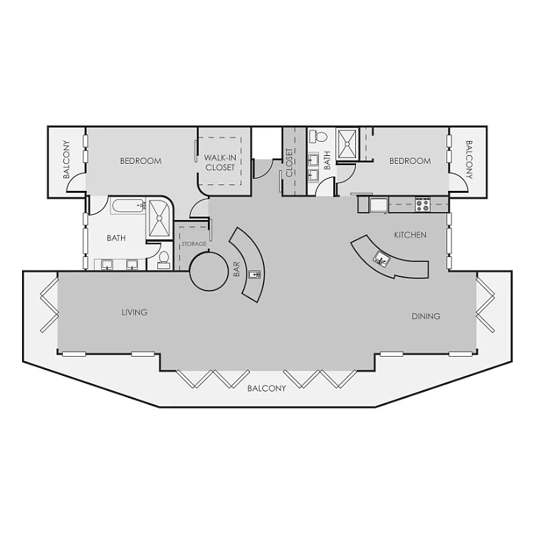 Floor plan Penthouse