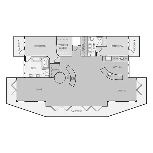 Floor plan Penthouse