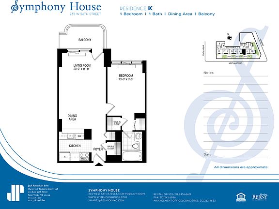 2nd image of 235 W 56th St APT 25K