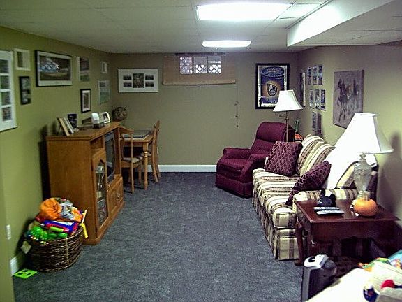 Finished basement