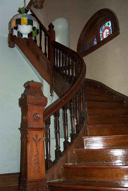 Staircase to apartment