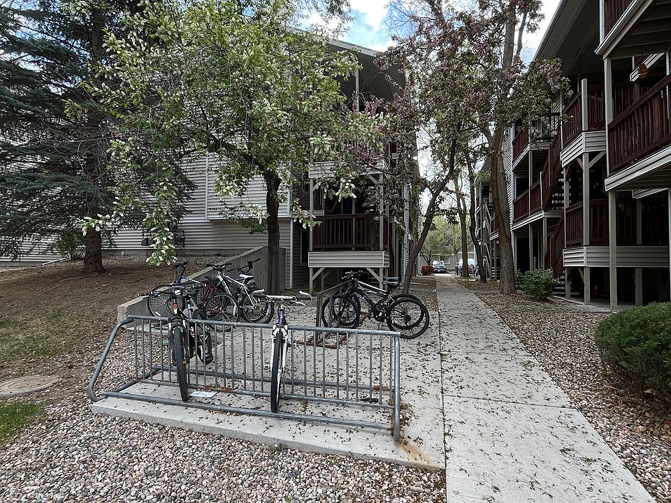 Bike rack right outside unit