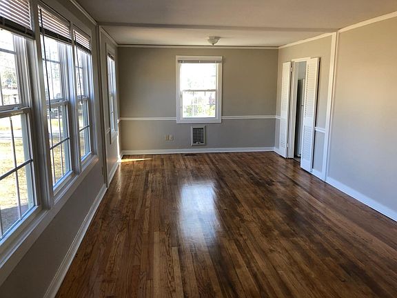 Living and Dining area--lots of light! with bi-fold doors to the Kitchen