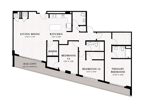 Floor plan C3C