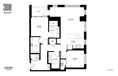 Floor plan B2