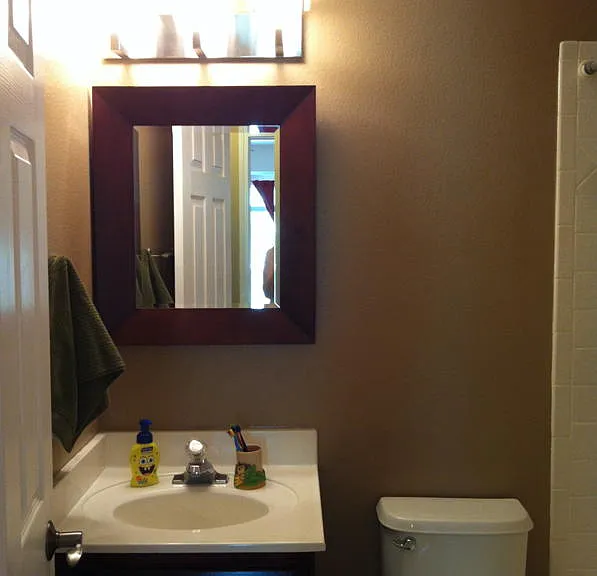 Guest bath vanity