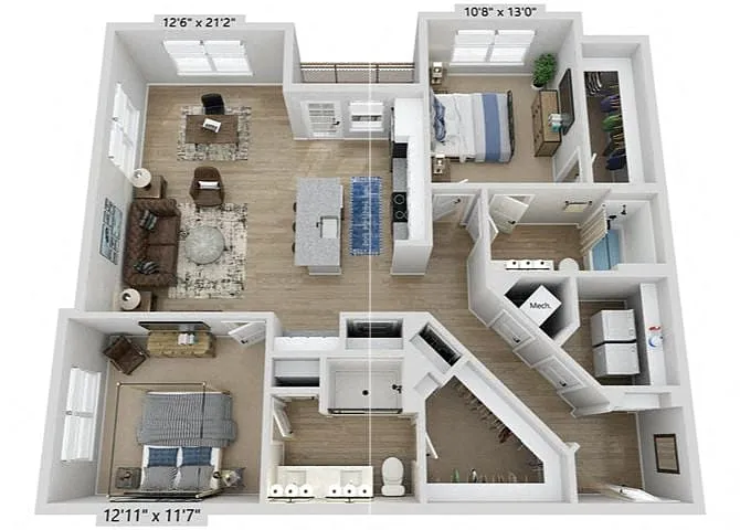 Floor plan B9