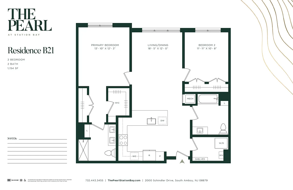Floor plan B21