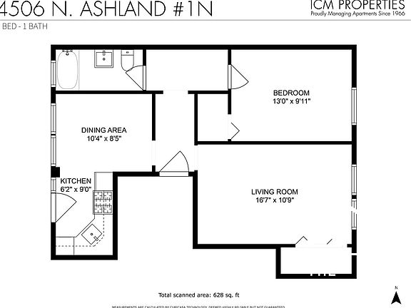 5th image of 4505 N Ashland Ave #1N