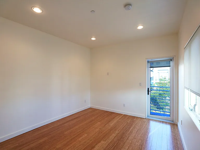 Front Bedroom & Balcony Door