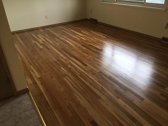 Master Bedroom with hardwood floors