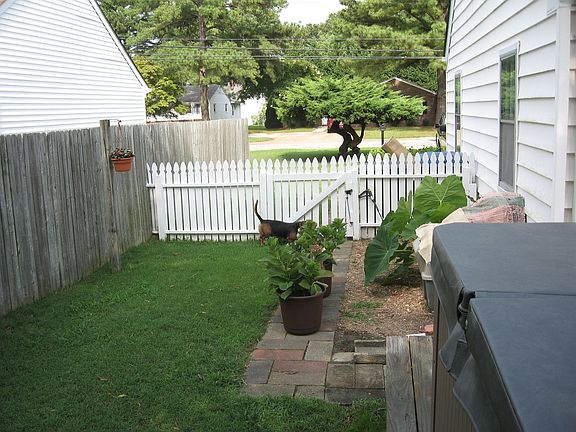 view from back to out front