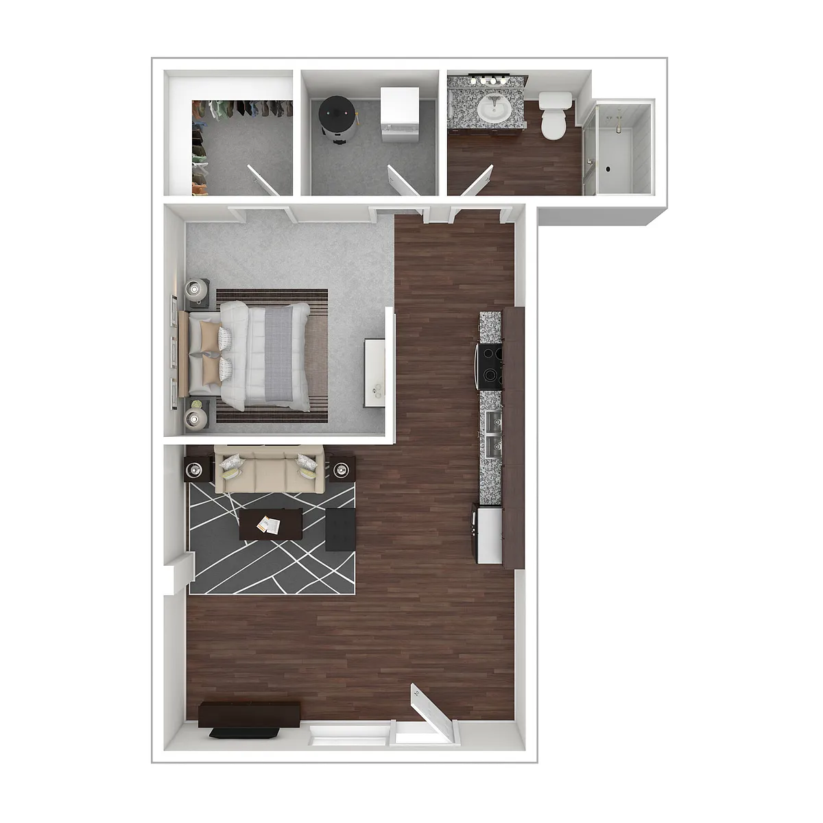 Floor plan The Regulator (per bed)