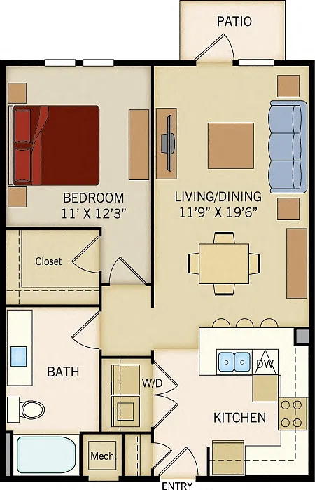 Floor plan A1H