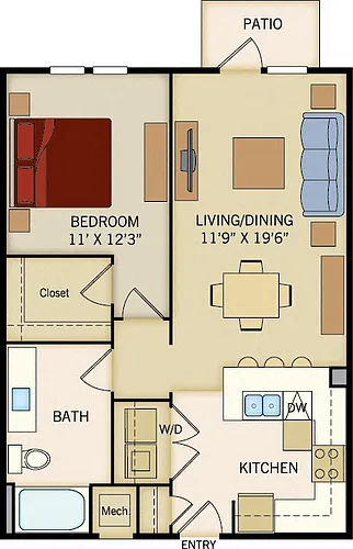 Floor plan A1H