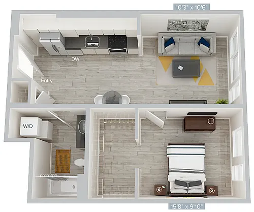Floor plan A17AM