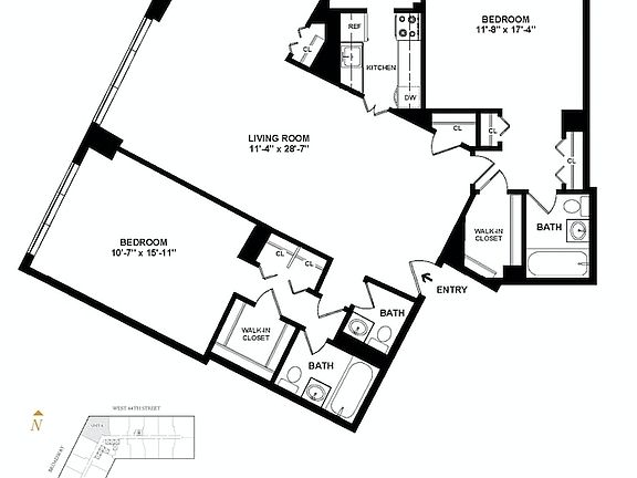 2nd image of 20 W 64th St APT 9K