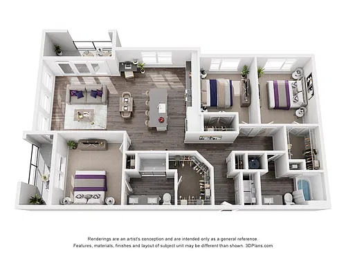 Floor plan The Centennial