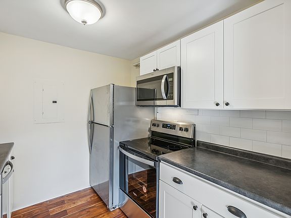 Updated kitchen with brand new appliances.