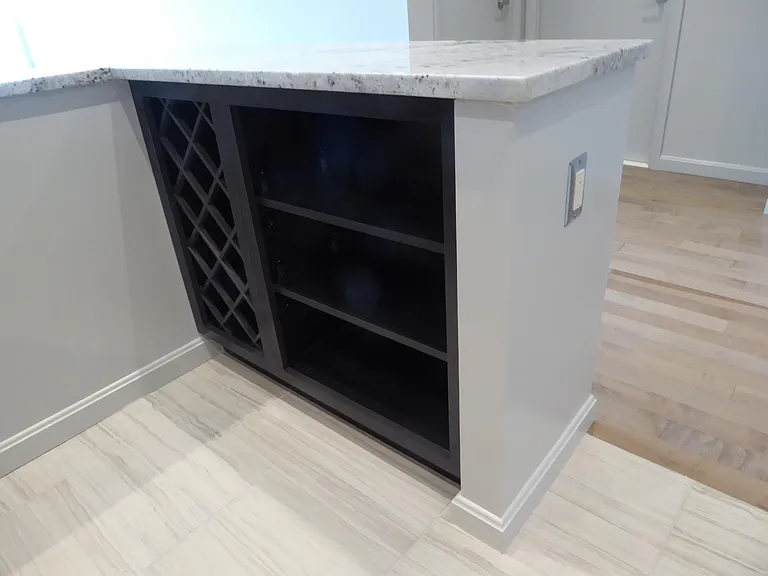Designed by an award winning team the apartment comes with many convenient built-ins.