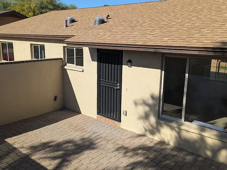 Front Patio (built in gas grill not in picture)