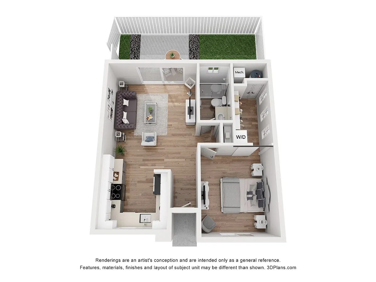 Floor plan Redbud