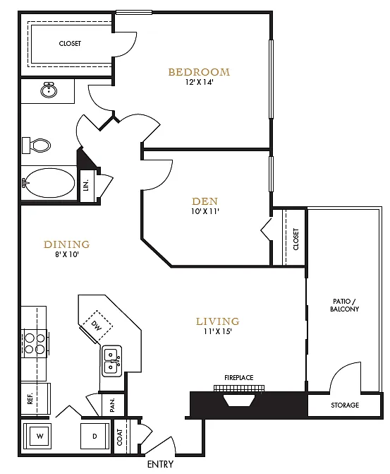 Floor plan B1 Classic