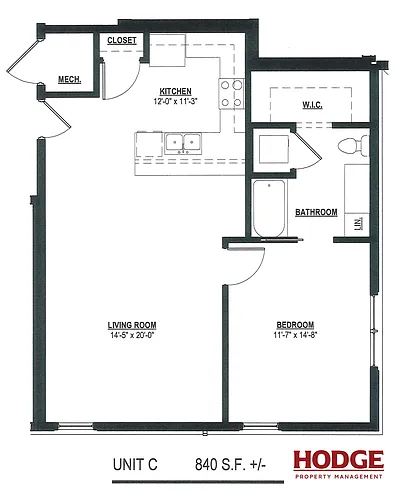 Floor plan C