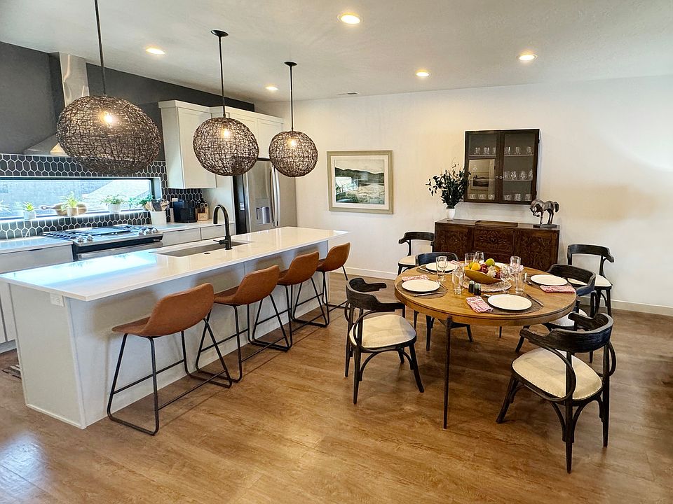 Kitchen and Dining Room Together