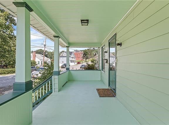 The over-sized porch is just asking for a couple of rocking chairs and a tall glass of ice cold lemonade.
