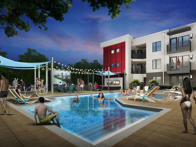 Exterior rendering