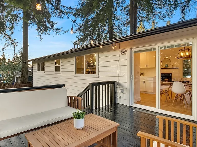 Backyard Deck Access from Kitchen