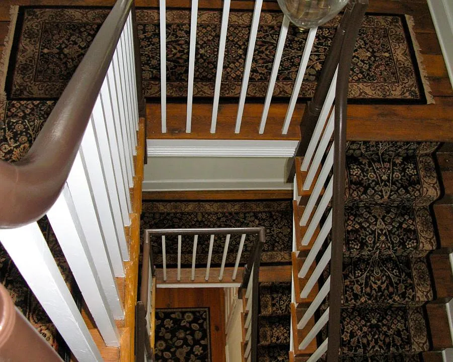 Stairway to unit #3