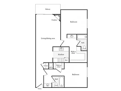 Floor plan 1050
