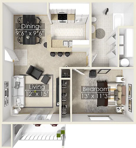 Floor plan HONEYSUCKLE