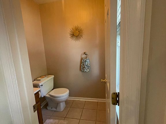 First floor powder room