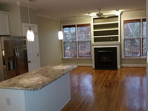 kitchen and living space