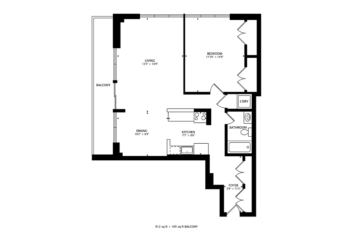 Floor plan The Harmony
