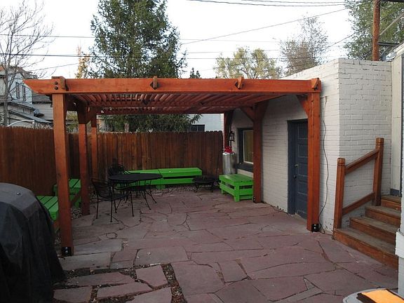 Outside Patio with Pergola