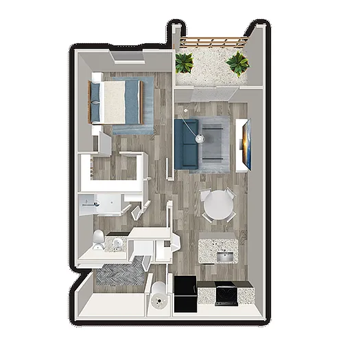 Floor plan Bluff