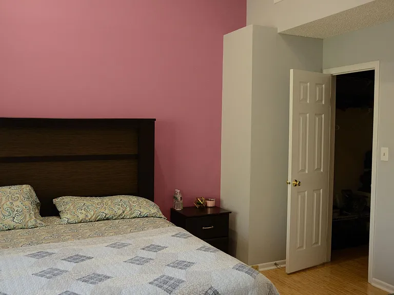 Master Bedroom with large Walk-in closet