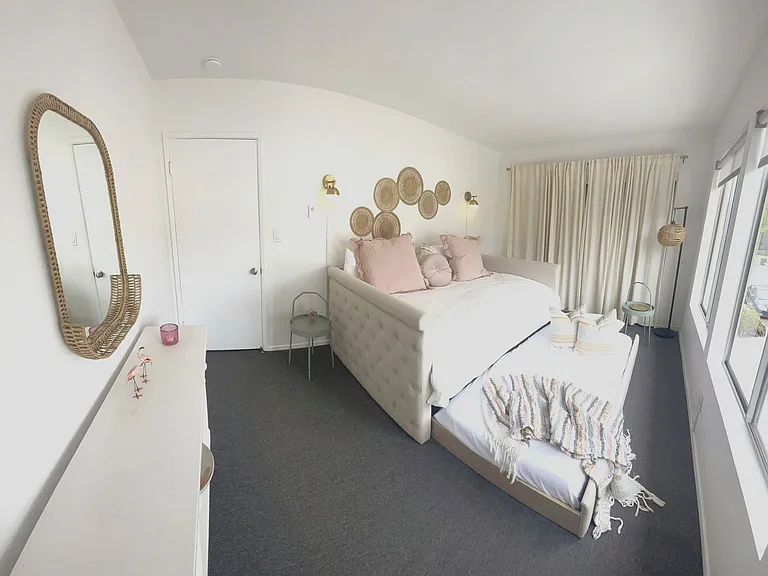 Bedroom 3, washer & dryer in closet. Full size trundle with twin size pull out.