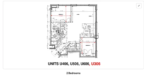 Floor plan 292 W Western 306 Muskegon MI 49440 Furnished